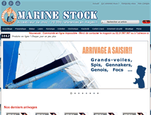 Tablet Screenshot of marine-stock.com